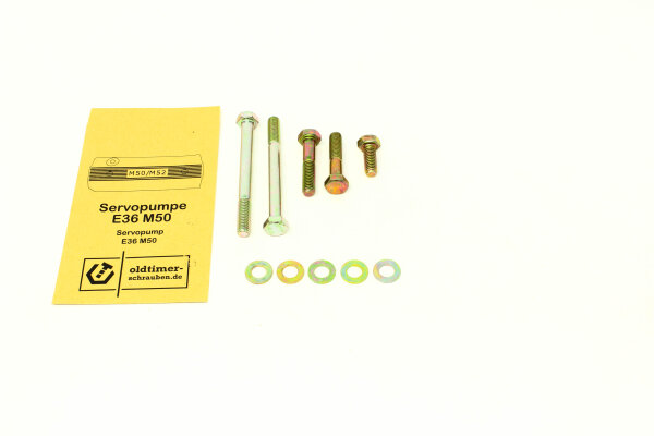 Montagesatz BMW M50 Servopumpe E36