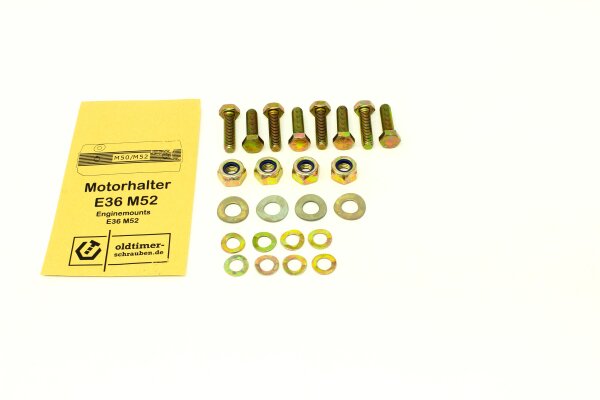 Montagesatz BMW M52 Motorhalter E36