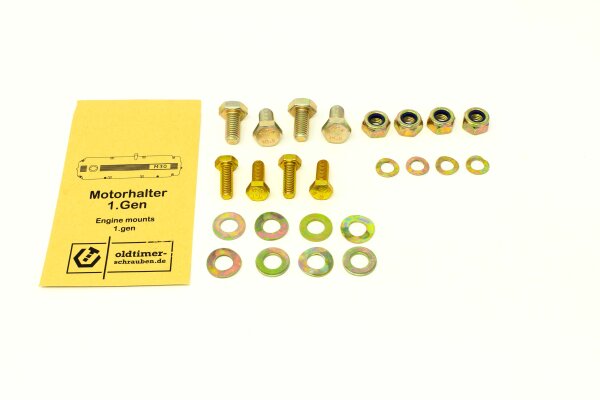 Montagesatz BMW M30 Motorhalter E3/E9/E12